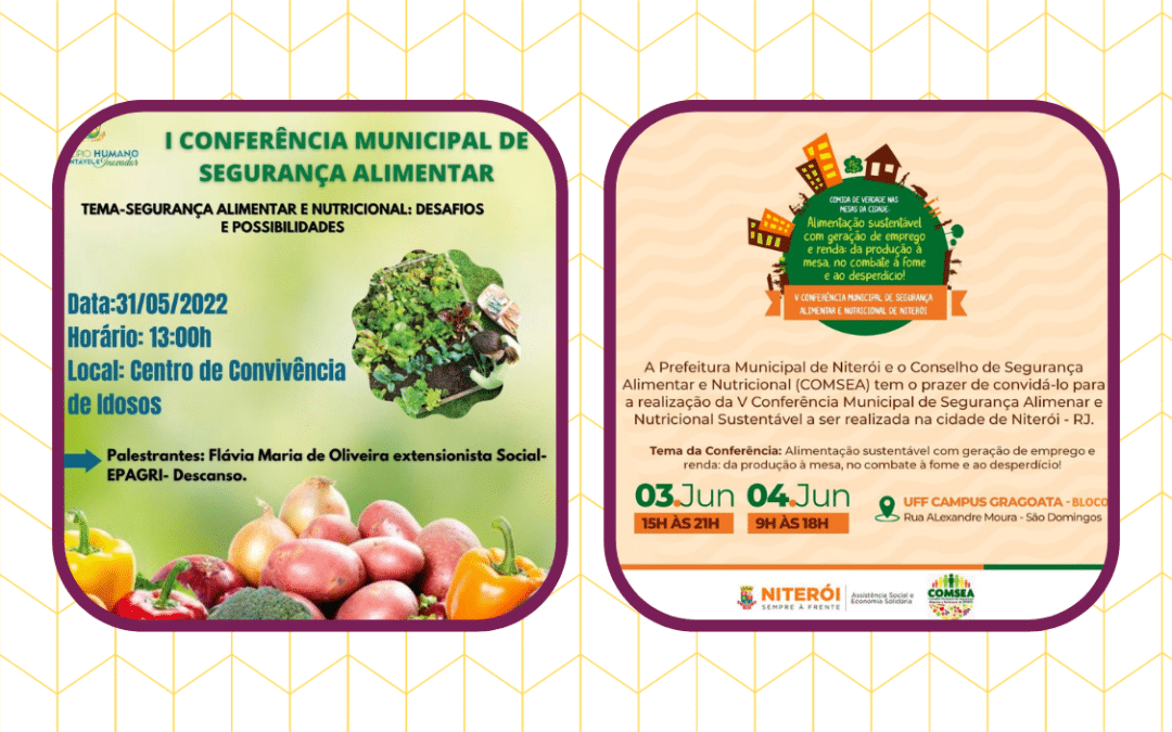 Anchieta e Niterói realizam conferência municipal de segurança alimentar e nutricional