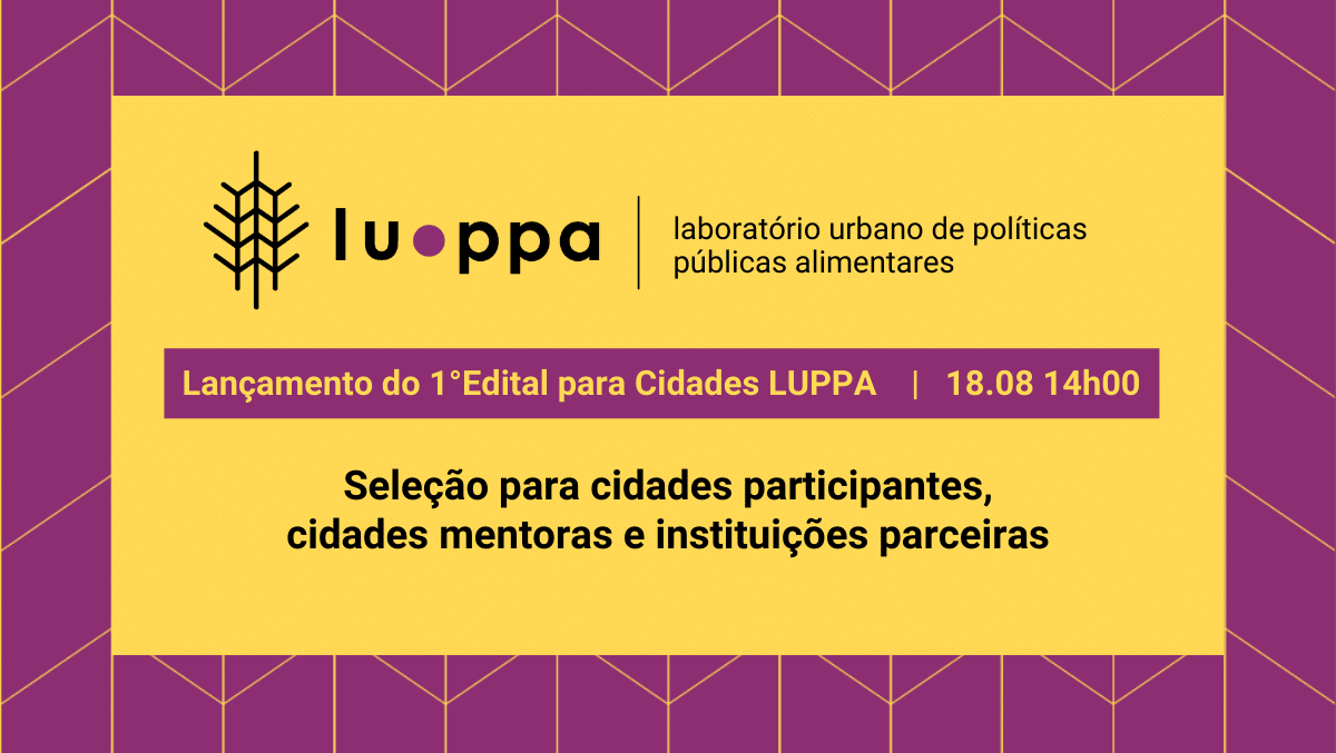 Lançamento Edital Cidades Lançamento Edital Cidades